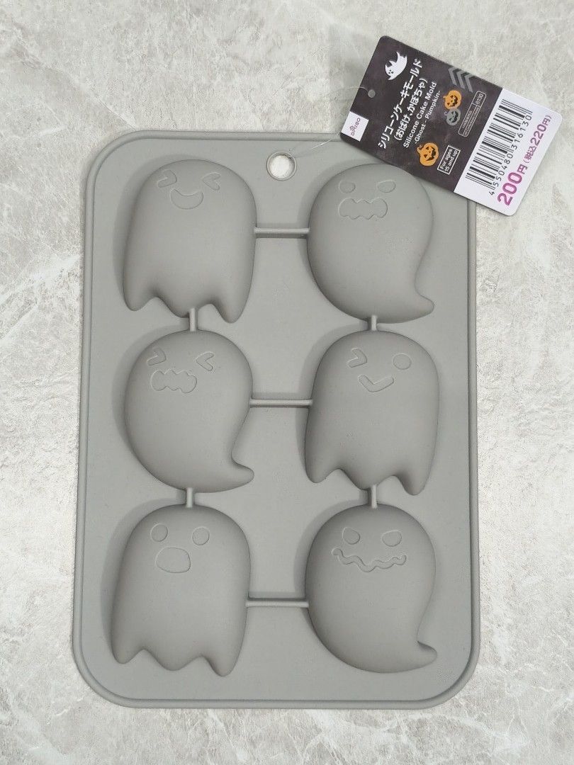 Daiso Halloween Ghost Silicone Molder (Category: Cookware & Accessories) located in Bacoor. Submitted by japanice_aniks (Listing ID 1460040942, Image 1). Description: ‼️FIXED PRICE‼️ Freezer - Oven - Steamer - microwave safe Payment terms: PAYO (Pay As You Order) MOP: BPI | BDO | GCash | Maya.