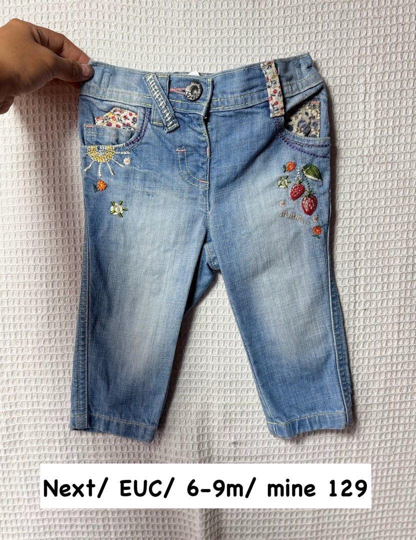 Demin pants embroidered details (Category: Babies & Kids Fashion) located in Manila. Submitted by marinonlineshop (Listing ID 1460081098, Image 1). Description: .