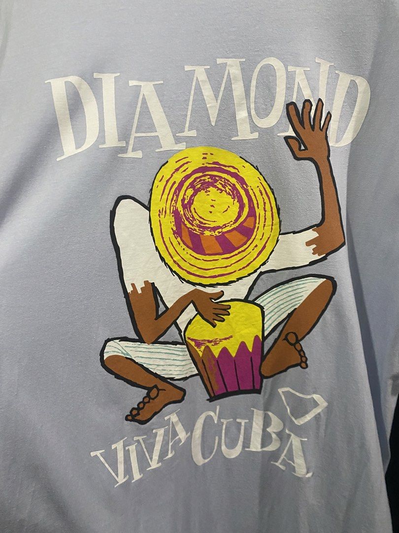 DIAMOND - VIVA CUBA SHIRT (Category: Tshirts & Polo Shirts ) located in Naga. Submitted by junked_garments (Listing ID 1459946246, Image 2). Description: DIAMOND - VIVA CUBA SHIRT CONDITION: EXCELLENT COLOR RATE: 9/10 ISSUE: NONE WIDTH 20” / LENGTH 30” DM ME TO PURCHASE!.