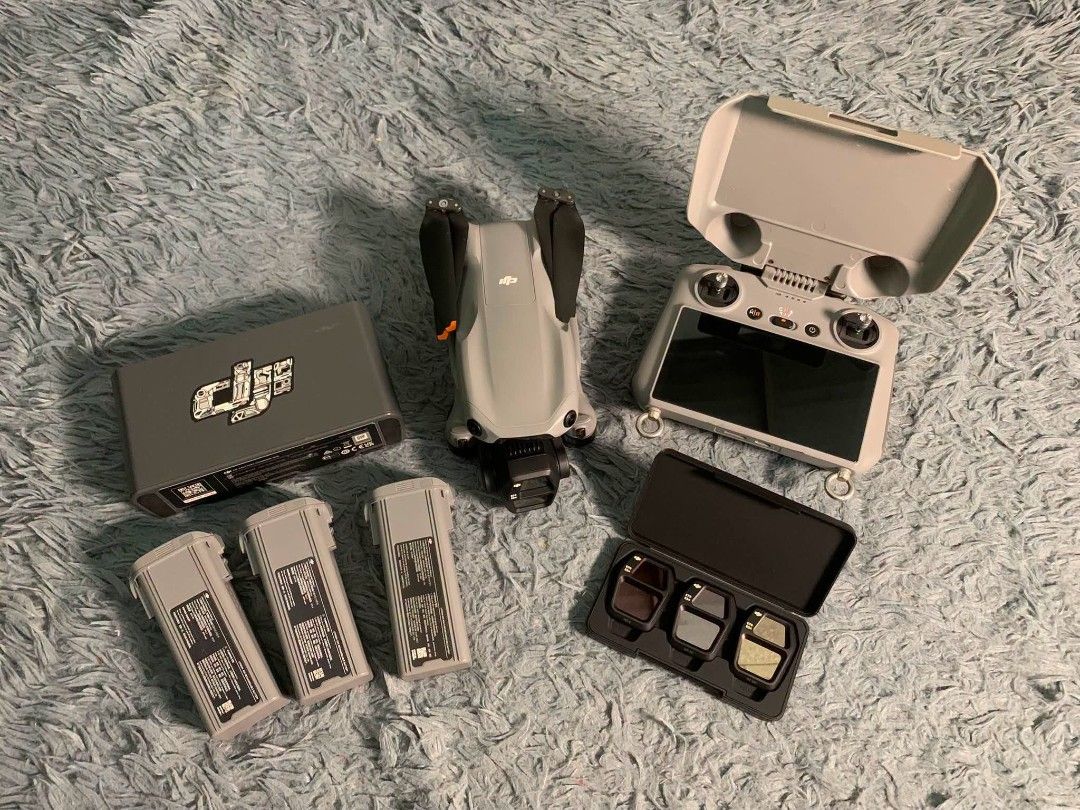 DJI Mini 3 Pro Fly More Combo with RC Controller (Category: Drones) located in Manila. Submitted by jimmydequi85329 (Listing ID 1460003025, Image 1). Description: ‼️FOR SALE‼️ DJI AIR 3S FMC PACKAGE INCLUDED: ✅ UNIT ✅ FILTER ✅ CHARGING HUB ✅ RC2 REMOTE ✅ BATTERY CYCLE 33,33,45 ✅ BINDED ACCOUNT ✅ FIRST OWNER w/ RECEIPT ✅ NO ISSUE AND CRASH HISTORY FREEBIES: ✅ RC2 REMOTE CASE ✅ RC2 REMOTE TEMPERED GLASS ✅ ORIGINAL CORD GCASH/BANK TRANSFER READY PM 