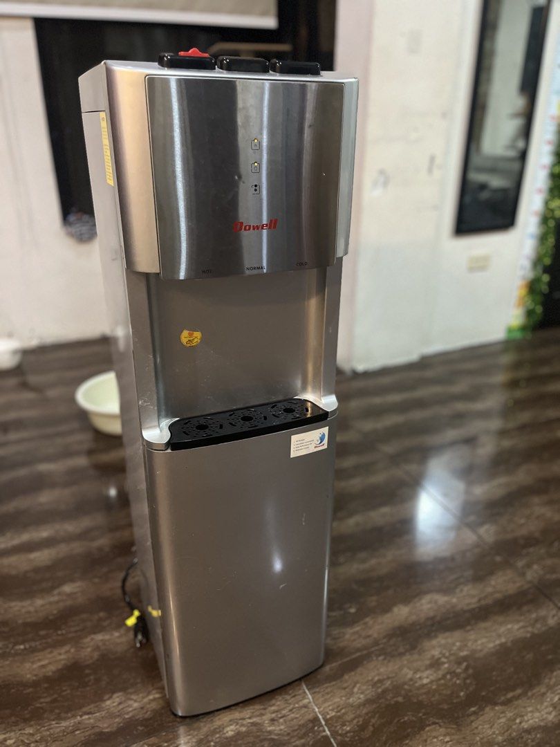 Dowell Water Dispenser Bottom Load with UV Sterilizer WDS-19BLUV (Category: Water Purifiers & Dispensers) located in Pasay City. Submitted by 2ndloveforever2023 (Listing ID 1460088511, Image 1). Description: 📍 Cavite - Dowell Bottom Load Water Dispenser (Model: WDS-19BLUV) - Hot, Normal, and Cold water settings - Built-in UV Sterilizer for purified water - Bottom load design for easy bottle replacement - Rated Voltage: 230V a.c. 60Hz - Heating P