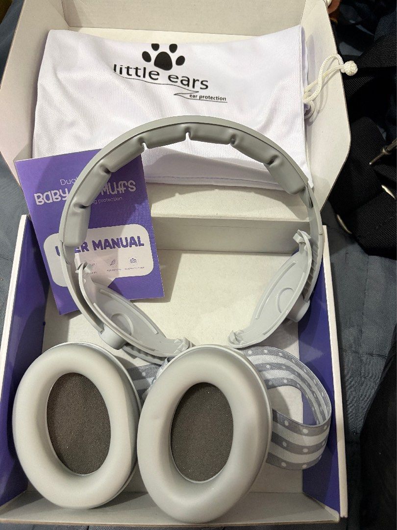 Ear muff for babies (Category: Other Babies Going Out Needs) located in Dasmarinas. Submitted by heybeyyy (Listing ID 1459913593, Image 2). Description: Used once. Perfect to protect baby’s ears from loud noise. .