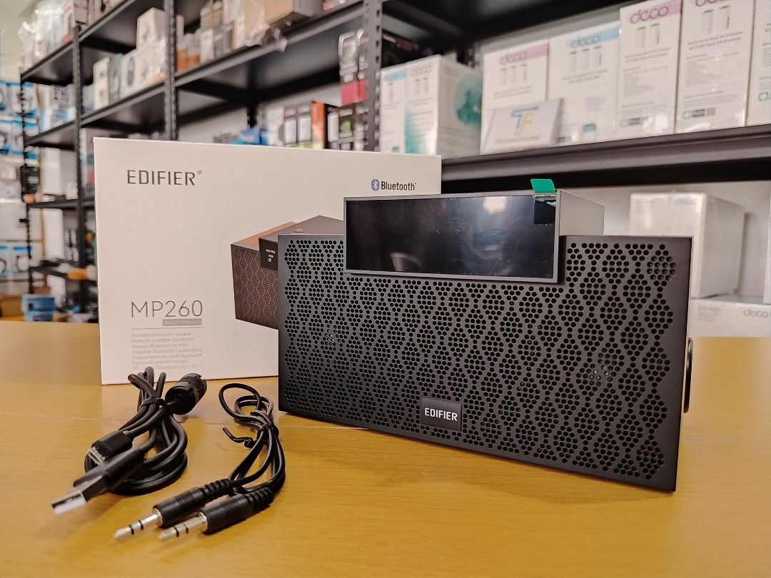 Edifier MP260 Multifunctional Integrated 2.1 Channel Bluetooth Speaker Brown (Category: Soundbars, Speakers & Amplifiers) located in Pasig City. Submitted by technofuseofficial (Listing ID 1459984887, Image 2). Description: Edifier MP260 Multifunctional Integrated 2.1 Channel Bluetooth Speaker Brown Brand New and Original Items Store Location: 3Rd Floor Unit 303, 604 Shaw Boulevard, Barangay Kapitolyo, Pasig City Same Day Delivery: - Lalamove del