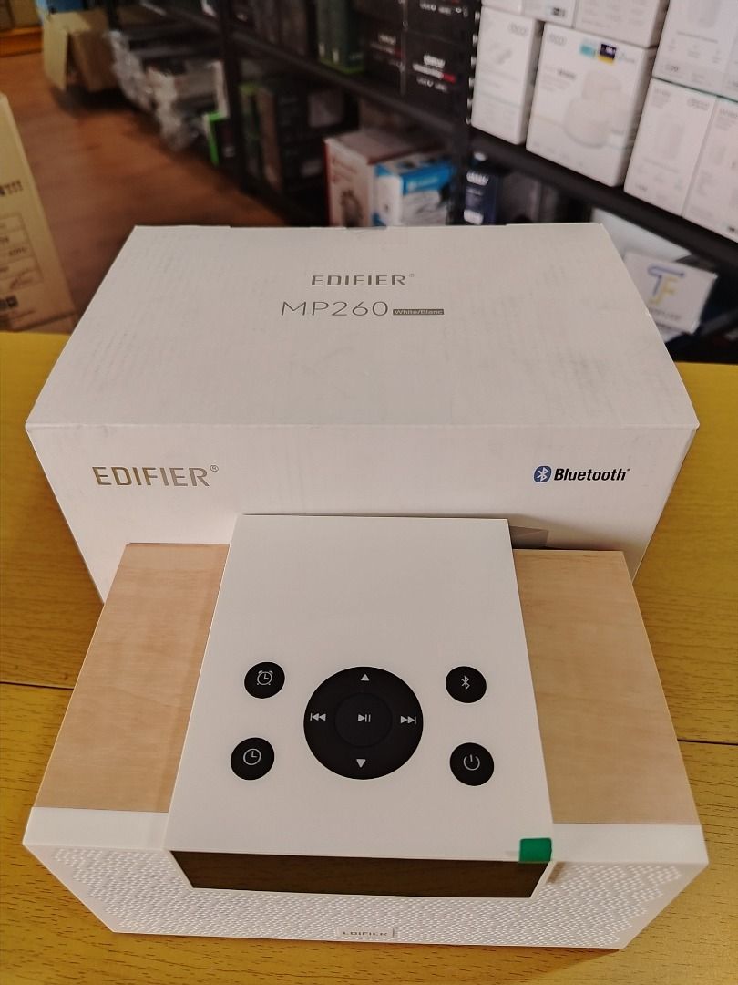 Edifier MP260 Multifunctional Integrated 2.1 Channel Bluetooth Speaker White (Category: Soundbars, Speakers & Amplifiers) located in Pasig City. Submitted by technofuseofficial (Listing ID 1459985407, Image 3). Description: Edifier MP260 Multifunctional Integrated 2.1 Channel Bluetooth Speaker White Brand New and Original Items Store Location: 3Rd Floor Unit 303, 604 Shaw Boulevard, Barangay Kapitolyo, Pasig City Same Day Delivery: - Lalamove del