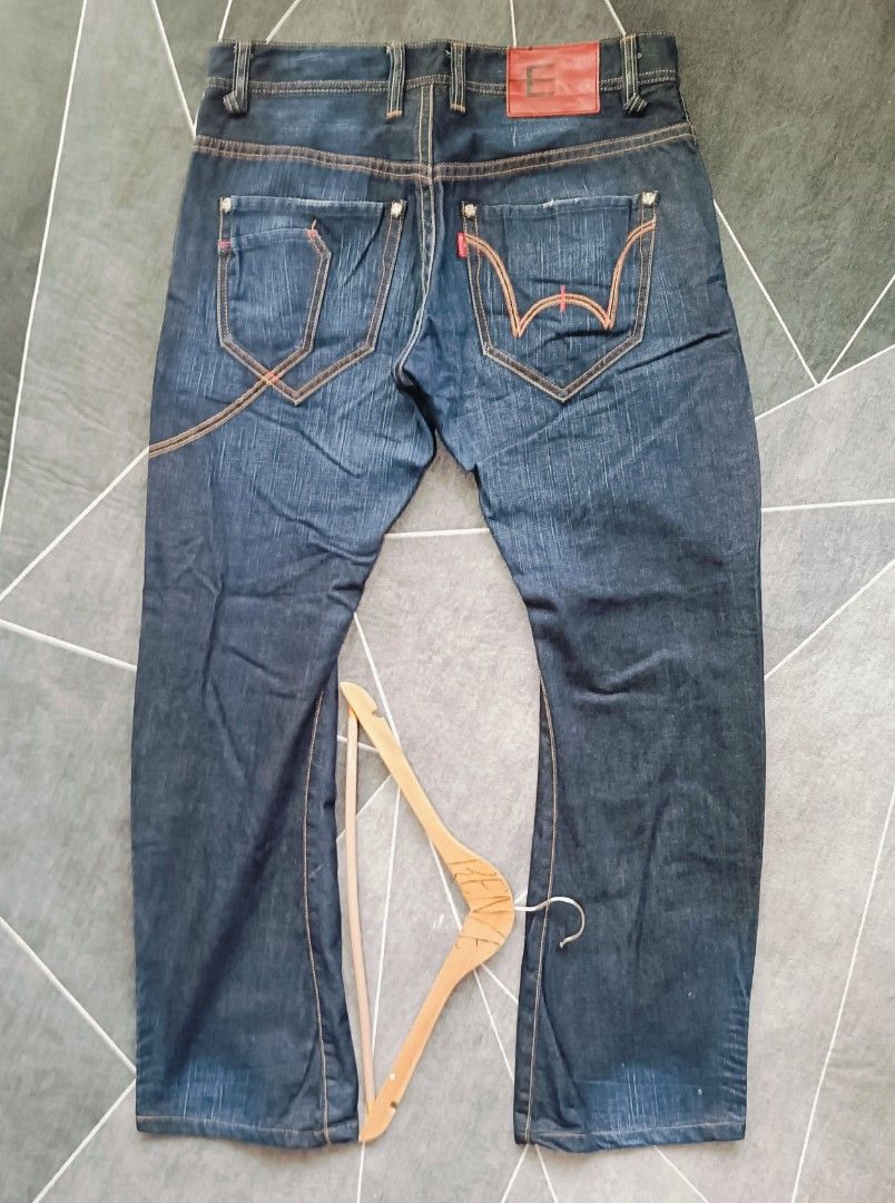 Edwin E-Junction Jeans (Authentic) (Category: Jeans) located in Cebu City. Submitted by renzecamingay (Listing ID 1460037626, Image 3). Description: Edwin E-Junction Jeans Excellent Condition XL fit Waist 36 Length 42 850 Plus ship Only Thank you and GOD bless ☺️.