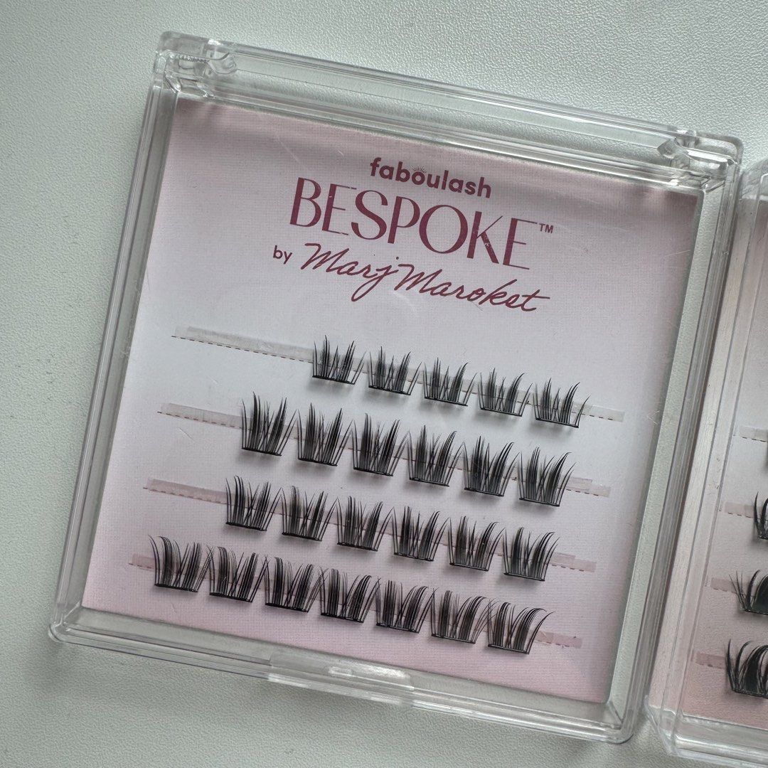 faboulash x marj & joce — cluster lashes (Category: Makeup) located in Batangas. Submitted by swuzuas (Listing ID 1459902235, Image 2). Description: wts lfb ph [ faboulash x marj & joce — cluster lashes] ☆ › selling as set only › joce is still unused and sealed › marj used only 4 pieces ✓ proof of ownership requests ✓ verification of legitimacy request ✗ returns, exchange, refund ✗ sensitive to used items / conditions 📍: lipa, batangas 🚚: j&t o
