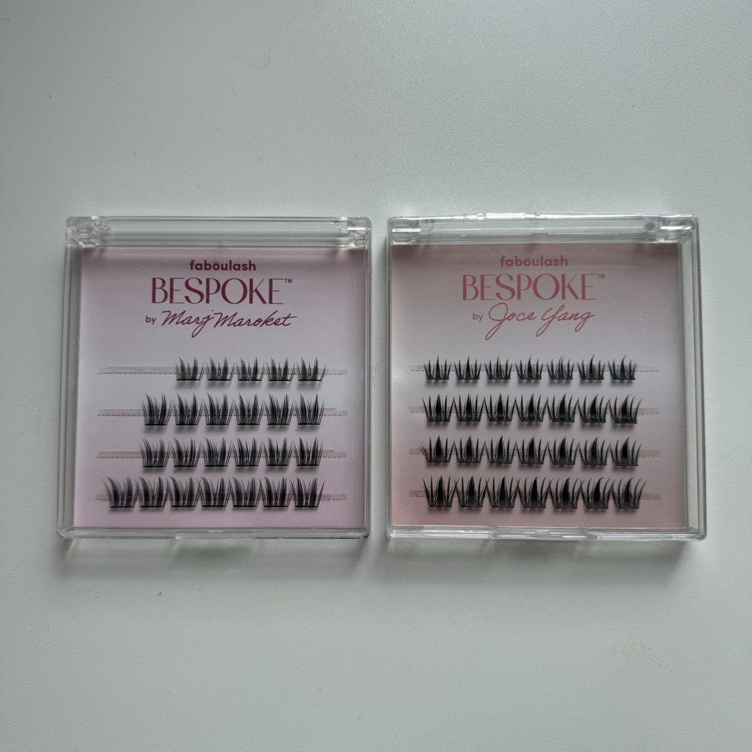 faboulash x marj & joce — cluster lashes (Category: Makeup) located in Batangas. Submitted by swuzuas (Listing ID 1459902235, Image 1). Description: wts lfb ph [ faboulash x marj & joce — cluster lashes] ☆ › selling as set only › joce is still unused and sealed › marj used only 4 pieces ✓ proof of ownership requests ✓ verification of legitimacy request ✗ returns, exchange, refund ✗ sensitive to used items / conditions 📍: lipa, batangas 🚚: j&t o