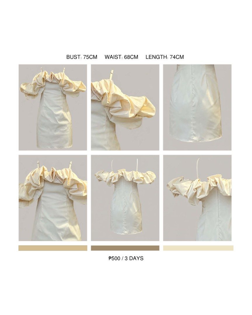 [FOR RENT] Vietnam Dress (Category: Dresses) located in Quezon City. Submitted by rving_ (Listing ID 1459962809, Image 2). Description: IDALIA — Romantic & Playful Perfect For: Birthday Celebration • Date Night • Bridal Shower • Brunch Now Accepting Reservations!✨ Visit our website here: https://vestirerentals-catalog.my.canva.site.