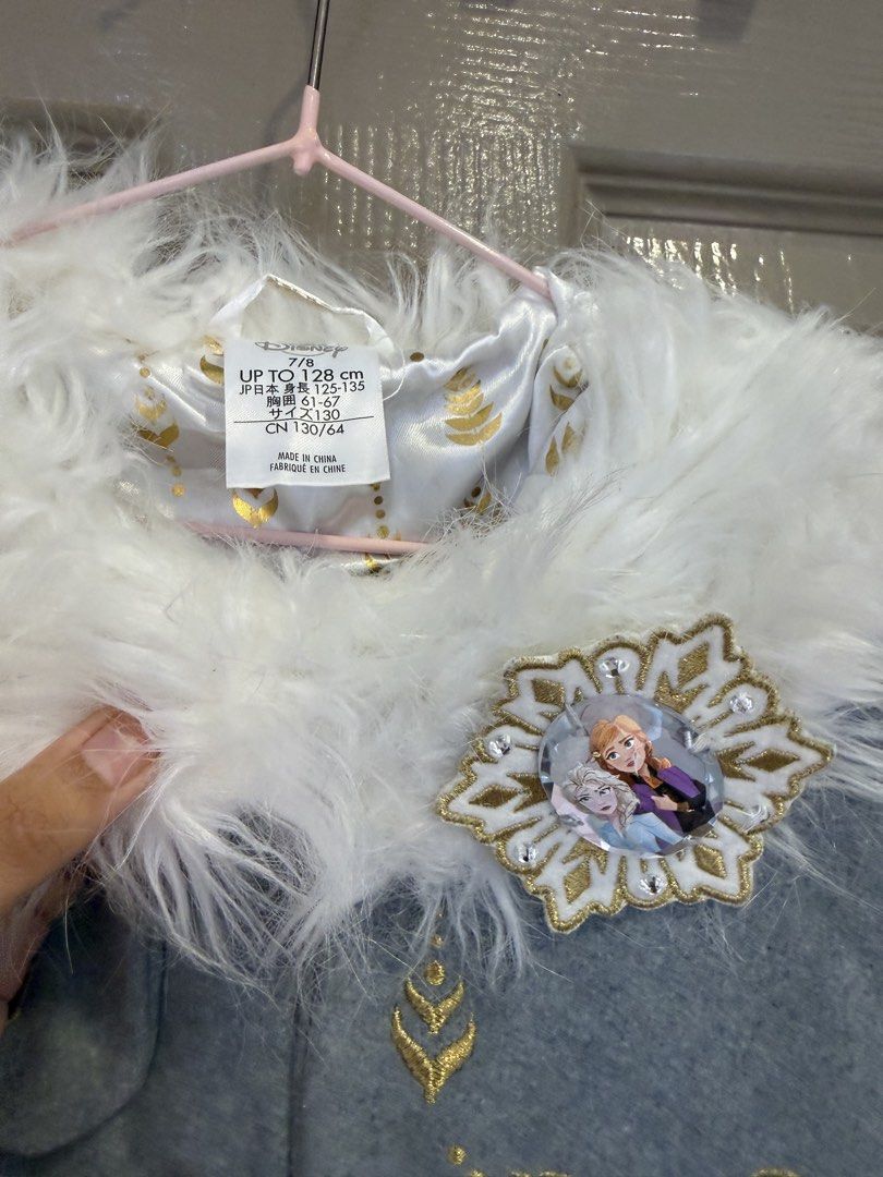 Frozen Elsa Disney Cape Winter Outfit (Category: Babies & Kids Fashion) located in Cavite. Submitted by littleskye.ph (Listing ID 1460079293, Image 3). Description: Disney Frozen Cape for Kids. Good use for Disneyland Japan / Hogkong winter season and pair with Elsa dress! Used once for our Japan trip and in excellent condition! .