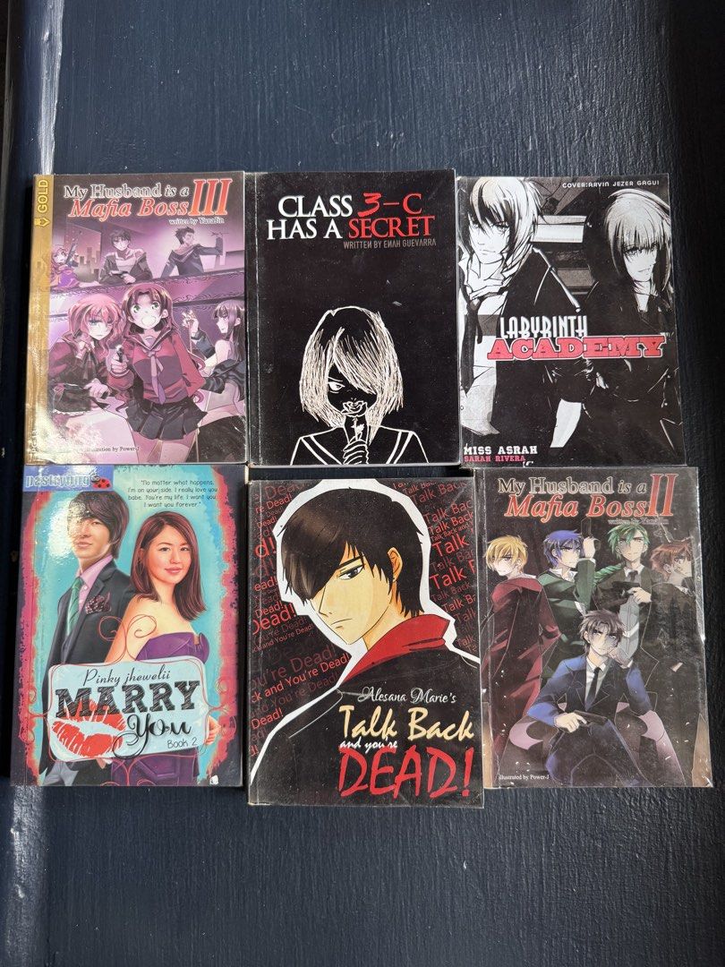 FS Wattpad books decluttering (Category: Storybooks) located in Rizal. Submitted by noflewolm (Listing ID 1459978480, Image 3). Description: Decluttering wattpad books from 2014 3 Words, 8 Letters, Say it & I’m Yours - 100 PHP Your Place or Mine? - 180PHP for both 548 Heartbeats - 100 PHP A Hundred Days with You - 100 PHP A Place in Time - 100 PHP Must Date the Playboy - 100 PHP Mysterious Guy at the Coffee Shop - 100PHP Mr. Cold the Heartbreaker