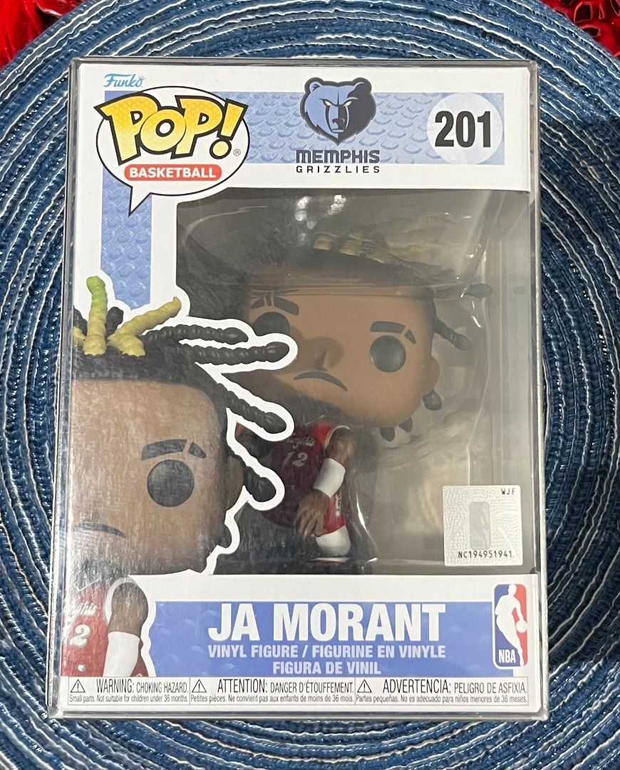 Funko Pop Ja Morant (Category: Designer & Blind Box Toys) located in Las Pinas. Submitted by b.are (Listing ID 1460038488, Image 1). Description: FOR SALE: Funko Pop Ja Morant - box and figure are 9-9.5/10 - displayed but kept in box; opened to check condition - hard to find; already selling for twice the price on eBay Location: Las Piñas Shipping options (shouldered by buyer): Grab, Lalamove, J&T, GogoXpress Payment options (no COD): BPI, GCash.