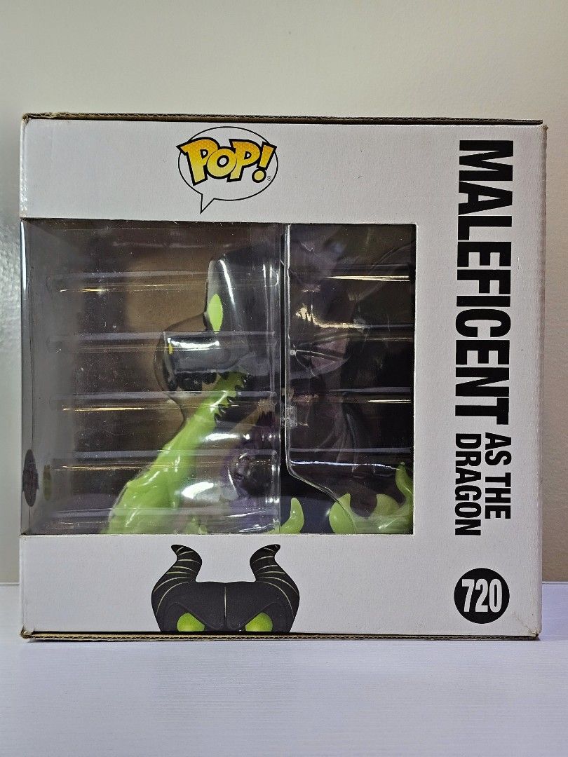 FUNKO POP MALEFICENT DRAGON FORM (Category: Designer & Blind Box Toys) located in Marikina City. Submitted by vtoyscollectibles (Listing ID 1460042638, Image 3). Description: 𝗗𝗘𝗧𝗔𝗜𝗟𝗦: Box Condition: 9/10 Glow in the dark Location: Marikina Actual photos posted 𝗣𝗔𝗬𝗠𝗘𝗡𝗧: BDO or GCash 𝗦𝗛𝗜𝗣𝗣𝗜𝗡𝗚: Via Lalamove.