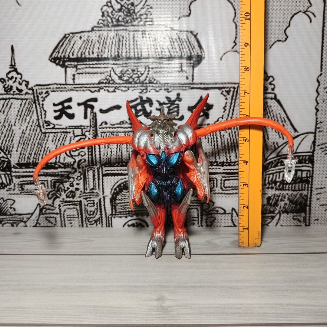 Gamera 3 Kaiju soft vinyl figure (Category: Figurines & Statues) located in Iloilo. Submitted by quistor (Listing ID 1460089135, Image 2). Description: Product Features: Gamera 3 Ultra Monster Kaiju Vinyl Figure Color: as the picture shows Size: 6-7 inches - see Ruler in inches for size comparison Condition: Japan surplus toys, authentic bandai, no box, Missing 2 Tentacles, please manage your expectations, selling as is. Package Content: 1pc. Not