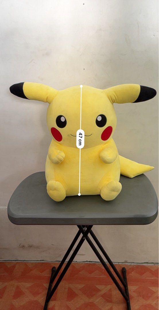 Gigantamax Pikachu large pokemon pikachu plush (Category: Plushies & Soft Toys) located in Valenzuela. Submitted by joriel_minimart (Listing ID 1459976001, Image 3). Description: 📌What you see is what you get 📌As is 📌Actual 📌Message to deal and for inquiries. 📌Authentic/Original/Legit💯 📌Mode of payment: ✅Gcash ✅Maribank Some toys are for height comparison i only sell Pikachu 💛 Negotiable price: 1,900 Pick up location: joriel minimart vale