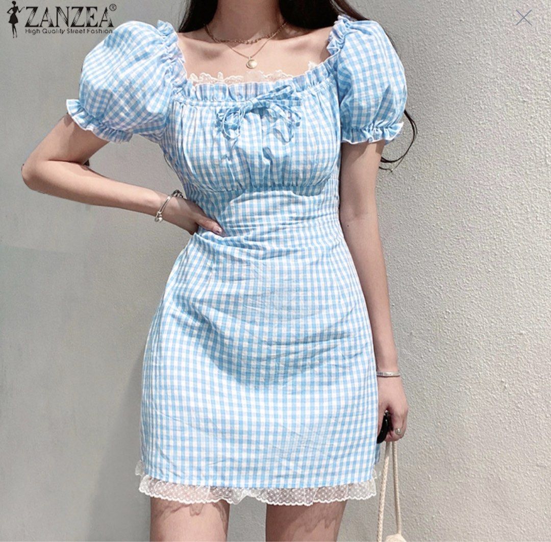 Gingham dress for women (Category: Dresses) located in Paranaque City. Submitted by keshines (Listing ID 1460006527, Image 2). Description: .