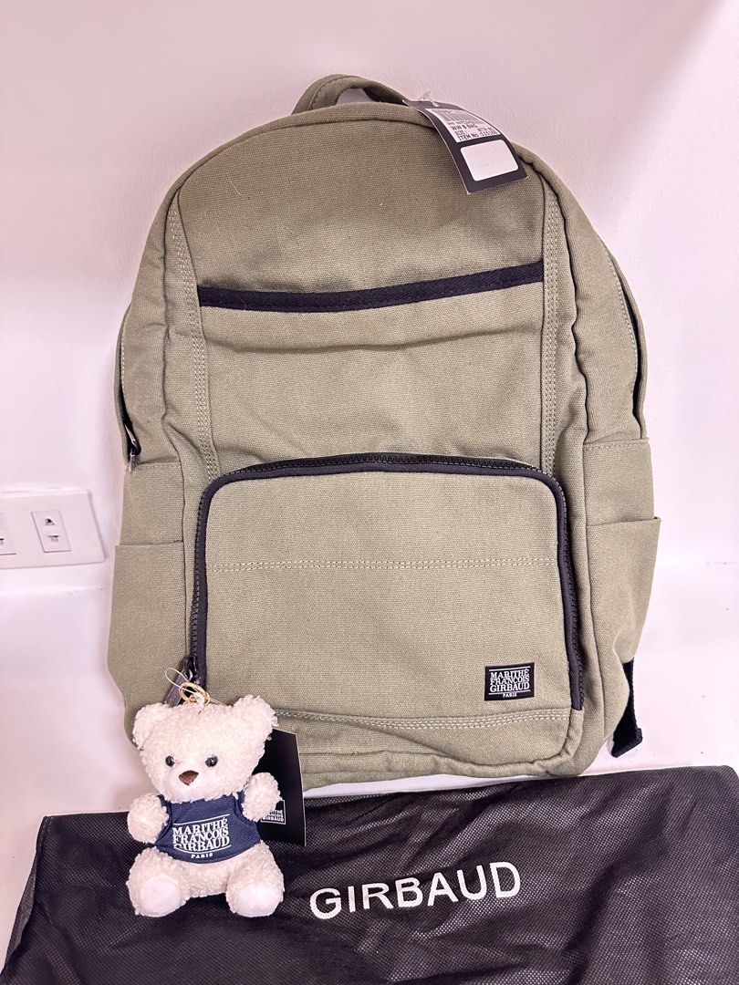 Girbaud Backpack (Category: Backpacks) located in Marikina City. Submitted by dr_thrifty (Listing ID 1460020660, Image 1). Description: With dust bag and plushie keychain.