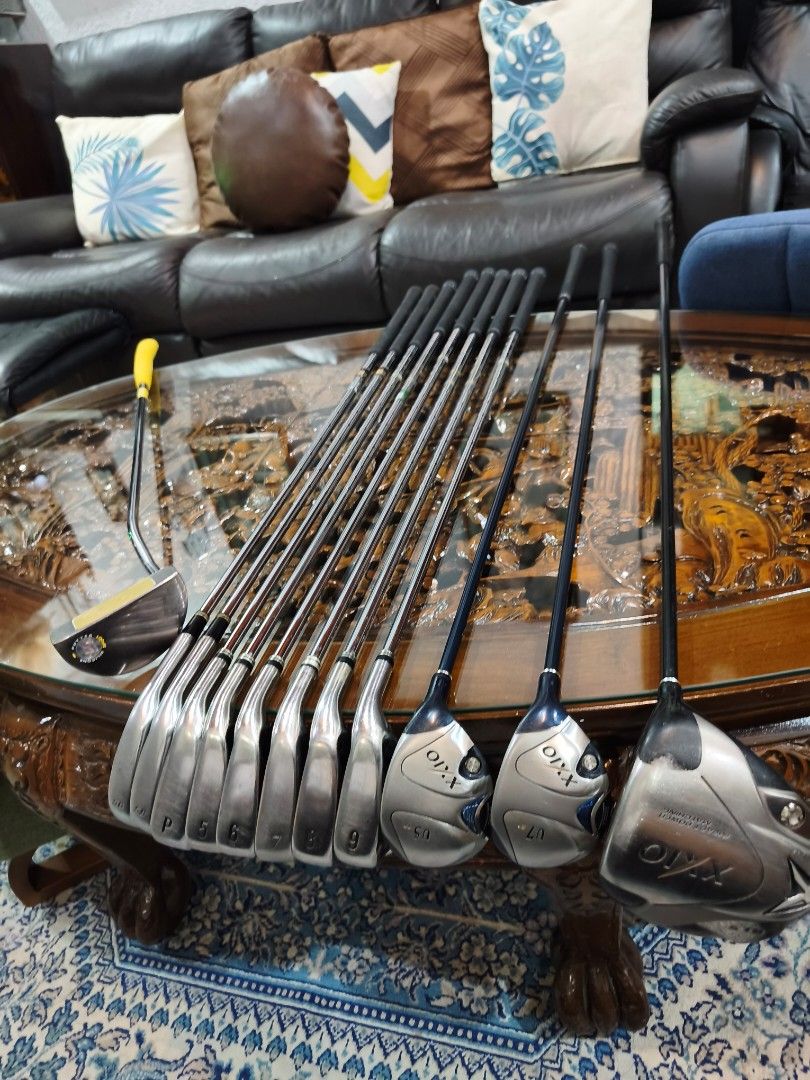 Golf Xxio Set (Category: Other Sports Equipment and Supplies) located in Paranaque City. Submitted by manilagolfmarket (Listing ID 1460080367, Image 2). Description: For Sale XXIO Set. °Xxio MP700 NS Pro S flex steel shaft irons °Xxio Utility woods 5&7. °Xxio Driver °NFL bag included for only 25.8k pick up Bf Paranaque free shipping within MM..