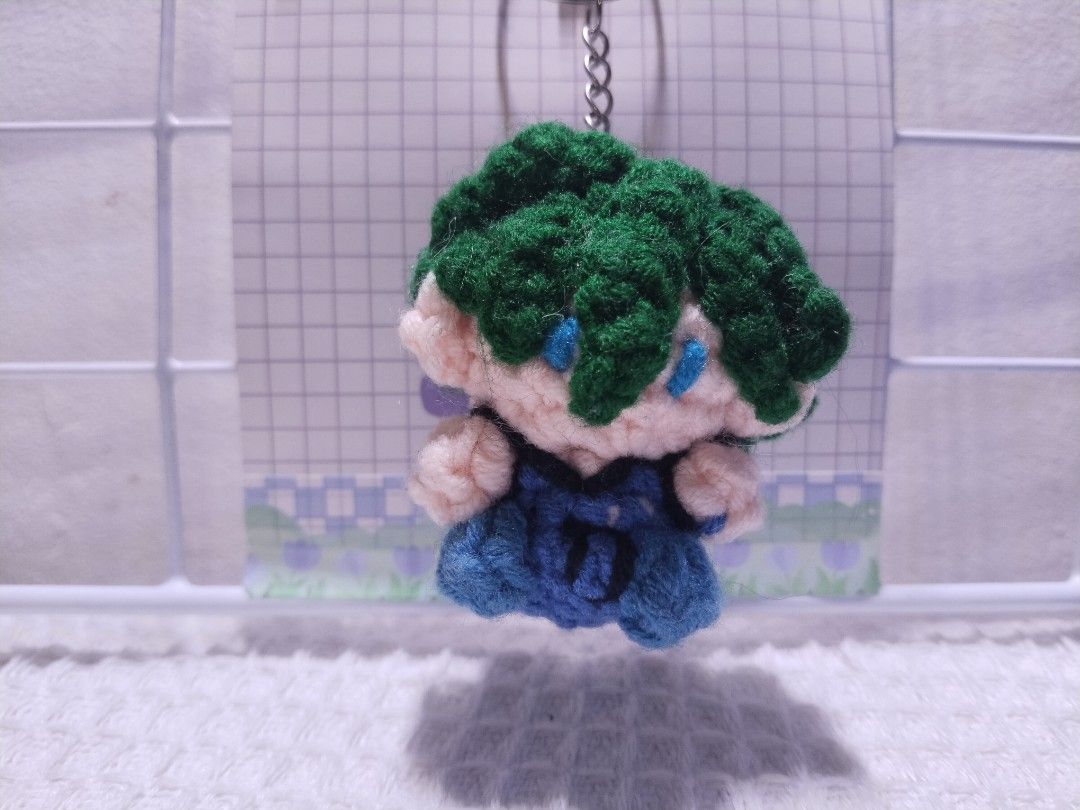 Handmade Crochet Anime Character Keychains (Category: Handmade Craft) located in Manila. Submitted by mochiimochiisells (Listing ID 1459927388, Image 2). Description: - Cute handmade crochet keychains - Each keychain features a different anime character - Perfect for decorating bags, backpacks, or keys - Makes a great gift for anime fans - Unique and charming accessory.