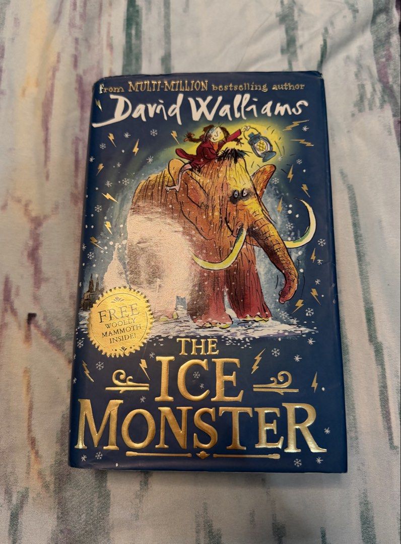 Hard bound - The Ice Monster by David Walliams (Category: Storybooks) located in Manila. Submitted by eithne128 (Listing ID 1460028784, Image 1). Description: - The Ice Monster by David Walliams - From a multi-million bestselling author - Perfect for young readers who love adventure - Includes a free woolly mammoth toy inside!.