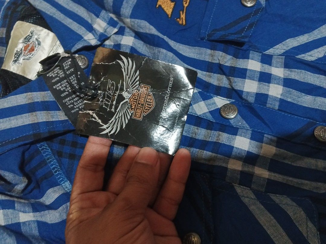 Harley Davidson (Category: Activewear) located in Isabel. Submitted by nieljun112187 (Listing ID 1459972216, Image 3). Description: Harley Davidson width 22 length 27 colorate as new condition with hangtag ....