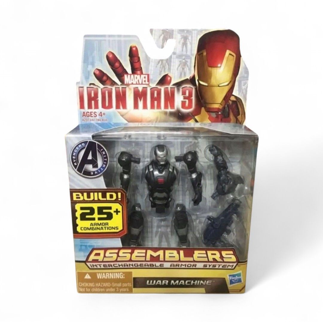 Hasbro Marvel Iron Man 3 Assemblers Interchangeable Armor System War Machine 3.75-inch Action Figure (Category: Action & Battle Toys) located in Pasig City. Submitted by kumiko08 (Listing ID 1460097227, Image 1). Description: Hasbro Marvel Iron Man 3 Assemblers Interchangeable Armor System War Machine 3.75-inch Action Figure 📌 Out of the box 📌 No box / no packaging 📌 Displayed condition 📌 What you see is what you get 📌 Authentic product by H