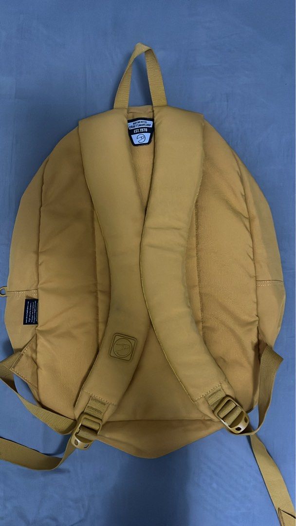 Hawk Mustard Backpack (Category: Backpacks) located in Pasig City. Submitted by whoknows3000 (Listing ID 1460019838, Image 2). Description: • The stains are washable • Extra Bag .