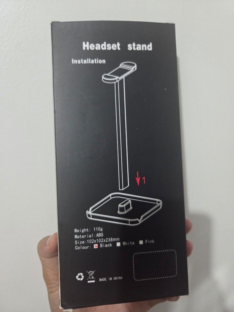 Headset Stand Black (Category: Headphones & Headsets) located in Calamba. Submitted by prelovvdd (Listing ID 1460009617, Image 2). Description: .