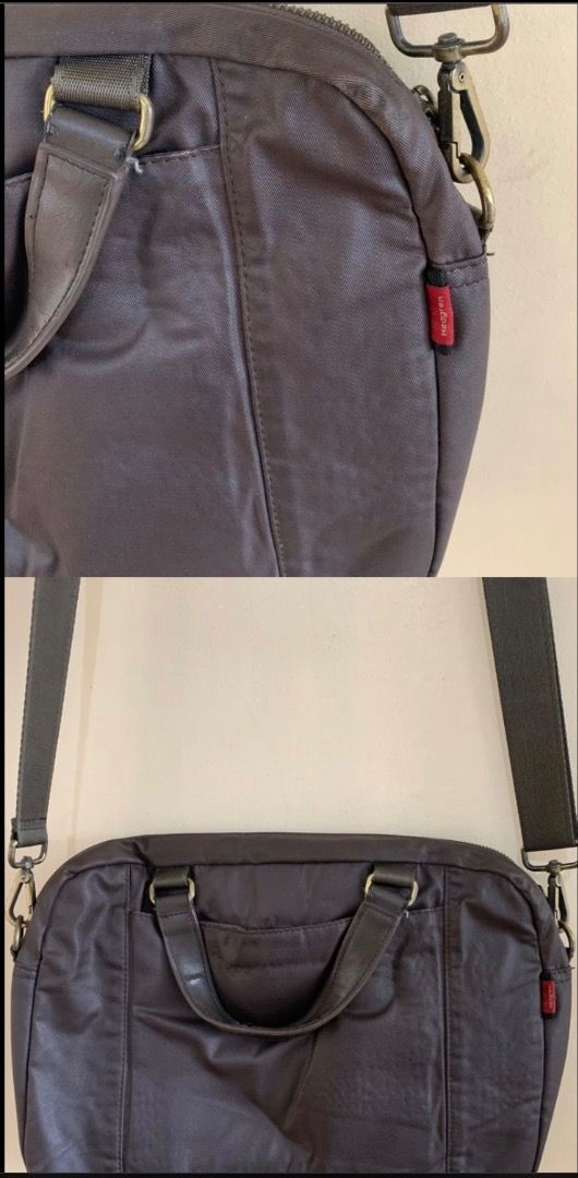 Hedgren Slingbag/Laptopbag (Category: Sling Bags) located in Valenzuela. Submitted by clickandshoppreloved (Listing ID 1459921886, Image 2). Description: Hedgren Slingbag / Laptop Bag SRP around 8k Original, Onhand (DIM : 15L x 10.5H) The bag's compartment has no damage and the other parts are in good condition. Issue - (The leather is cracking as a result of storage).