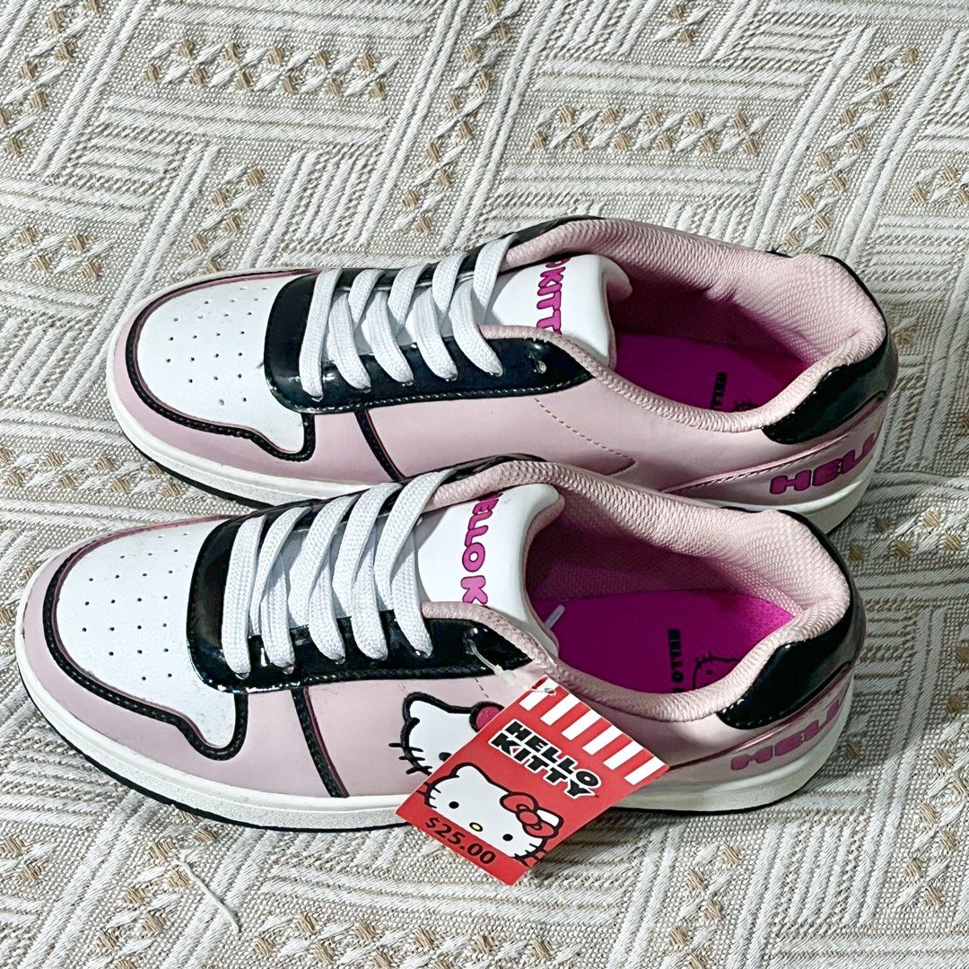 Hello Kitty Sneakers (Never been used) (Category: Sneakers) located in Rizal. Submitted by anywearandquaranthings (Listing ID 1459907837, Image 2). Description: Hello Kitty Sneaker with Tag Never Been Used Bought from US Size 7 RFS: bought 2 pairs Meet-up along San Mateo, Rizal Shipping Via Lalamove (SF shoulder by buyer) .