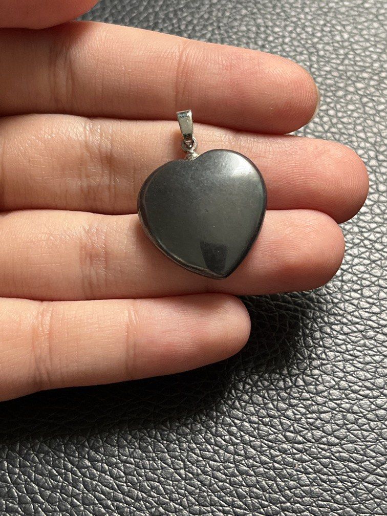 Hematite Heart Pendant (Category: Other Accessories) located in Marikina City. Submitted by kyanossy (Listing ID 1459965219, Image 2). Description: .