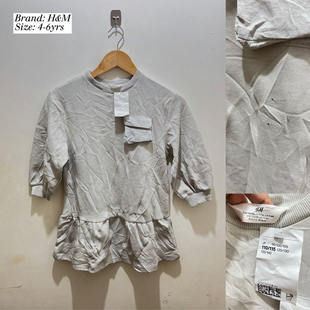H&M dress (kids) (Category: Babies & Kids Fashion) located in Naga. Submitted by colovedwithjanna (Listing ID 1460031695, Image 1). Description: With tags Minimal pen marks (2 dots).