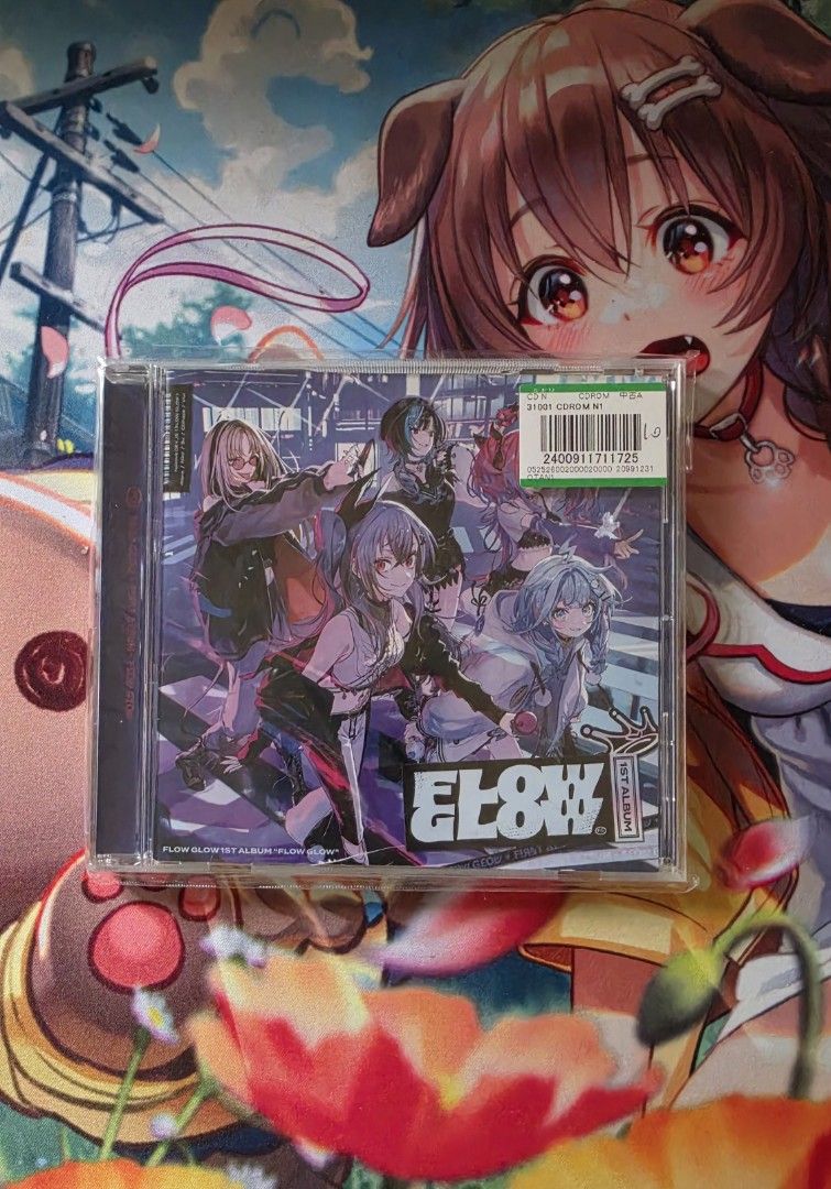 HOLOLIVE FLOW GLOW 1st Album CD (Category: CDs & DVDs) located in Cotabato. Submitted by cyllionox (Listing ID 1459919158, Image 1). Description: Item is brand new and still sealed in its original plastic wrap. .
