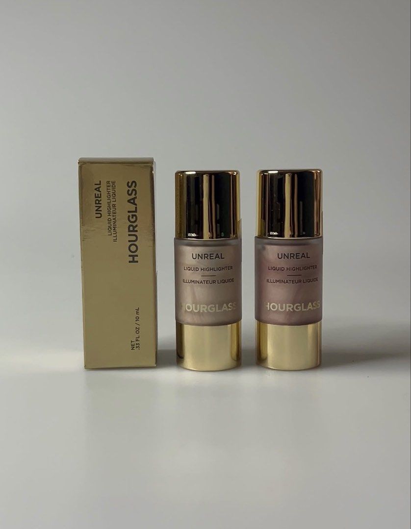 HOURGLASS Unreal Liquid Highlighter (Category: Makeup) located in Bulacan. Submitted by shopwithme_23 (Listing ID 1459908697, Image 1). Description: PRE-ORDER‼️ 1-2 weeks ETA from Korea 💯authentic (money back guaranteed if proven fake) •with box •with hourglass paper bag SHADE: Evoke Divine Infinite Mythic Dream ₱2,980 onlyyyy!!!.