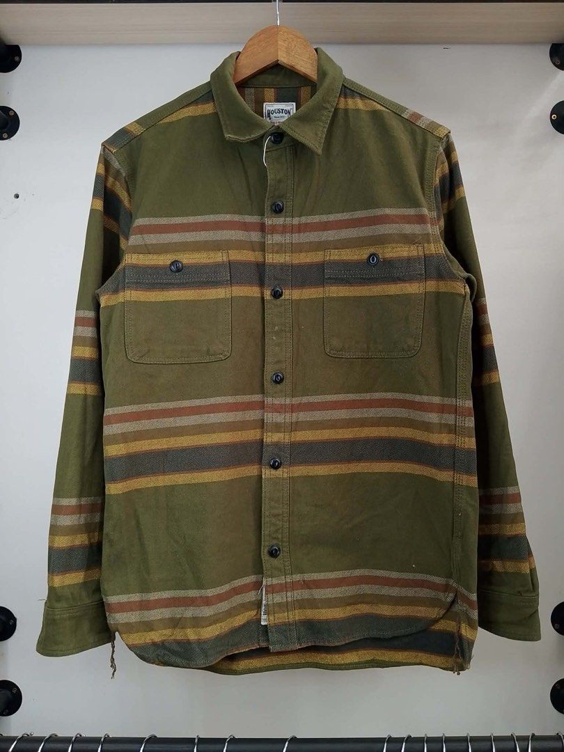 Houston border viyella shirt (Category: Formal Shirts) located in Bambang. Submitted by heats777 (Listing ID 1459936624, Image 1). Description: Excellent condition No issues Amekaji.