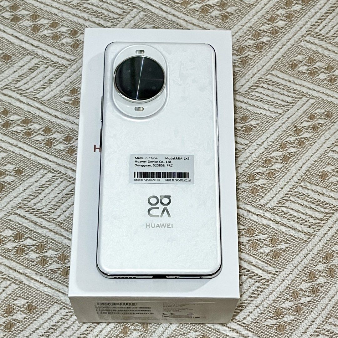 Huawei Nova 14 Pro Brand New (Category: Huawei) located in Rizal. Submitted by anywearandquaranthings (Listing ID 1459916163, Image 3). Description: Huawei Nova 14 Pro White 12gb ram/ 512 gb storage Brand new Inclusions: Original Box with same IMEI 100 watts wall charger USB cord Manual Quick specs: 12gb ram 512gb storage 6.78 inch LTPO OLED Kunlun glass screen 5500mah battery 50mp main camera 12mp telephoto 8mp ultrawide Dual 8mp telephoto + 50m