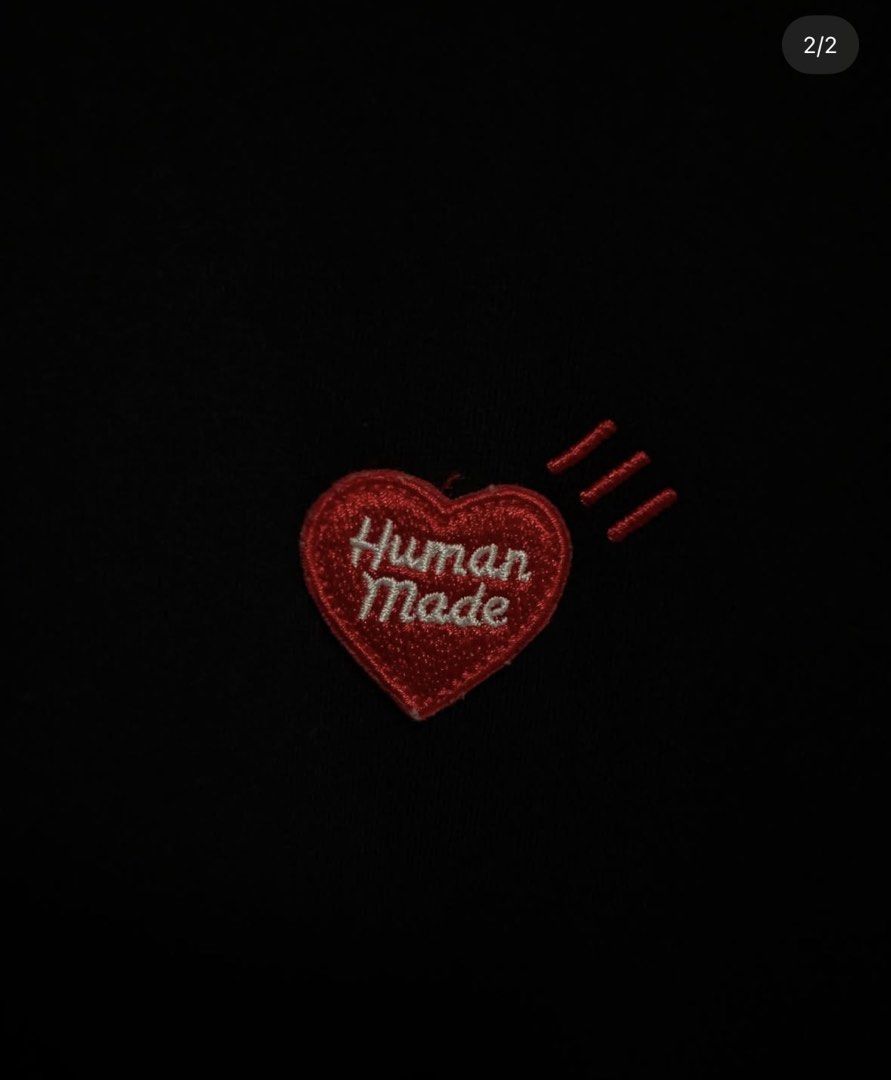 HUMAN MADE Oversized Shirt (Category: Tshirts & Polo Shirts ) located in Marikina City. Submitted by dr_thrifty (Listing ID 1460008063, Image 2). Description: W 20.5” L 28”.