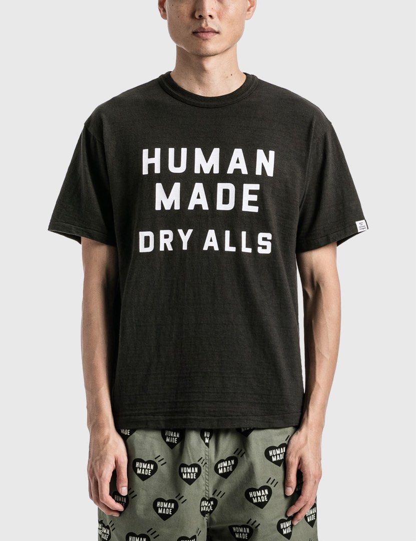 Human Made Tee (Category: Tshirts & Polo Shirts ) located in Bulacan. Submitted by geoffkristian (Listing ID 1459969321, Image 1). Description: Human Made Tee Used Authentic Dimensions: Width: 18 Length: 27 Medium on tag Check pics for condition, minor crack print ₱1,500.