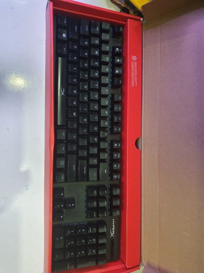 HyperX Hyper Alloy Origins Aqua Blue (Category: Computer Keyboard) located in Tarlac. Submitted by ziv_surplus (Listing ID 1460042081, Image 3). Description: .
