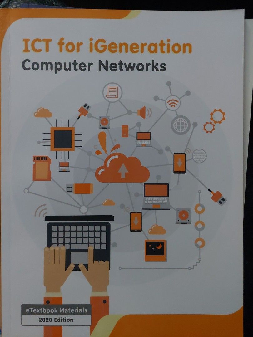 ICT for iGeneration Computer Networks 2020 Edition （分類：教科書）位於 Hong Kong。 由 marvislee2505 提交（商品編號 1460098110，圖片 1）。簡介： 呢本係ICT for iGeneration Computer Networks嘅教科書，2020年版。內容關於電腦網絡，啱晒讀緊相關科嘅同學仔。書本封面設計好有科技感，圖文並茂。有需要嘅朋友快啲聯絡我啦！。
