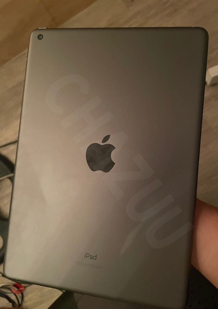 iPad 9th Generation Space Grey (2021) (WiFi) (MINOR DENT) (Category: iPad) located in Manila. Submitted by chazuu (Listing ID 1460035492, Image 3). Description: - iPad 9th Generation (2021 model) (WiFi Only) - 256 GB Storage - 1 Minor dent - Battery life 87% - Charge Cycles 240+ - No history of repair - Apple A13 (CPU), 6 Cores, 2.6GHz Frequency - No Inclusions, just the iPad.