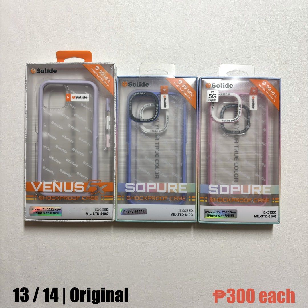 iPhone 13 / 14 Case [BRANDED] (Category: Cases & Sleeves) located in Quezon City. Submitted by titolotsky (Listing ID 1452156730, Image 3). Description: iPhone 13 / 14 Branded Cases Also available: • Branded Tempered Glass • Branded chargers • iPad Cases • MacBook Cases 📍Tandang sora QC 📍Can ship nationwide with minimal sf..