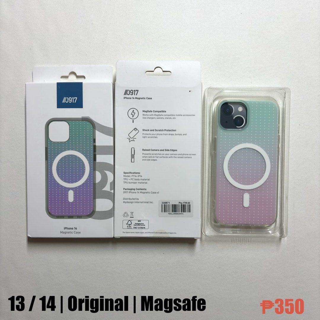 iPhone 13 / 14 Case [BRANDED] (Category: Cases & Sleeves) located in Quezon City. Submitted by titolotsky (Listing ID 1452156730, Image 2). Description: iPhone 13 / 14 Branded Cases Also available: • Branded Tempered Glass • Branded chargers • iPad Cases • MacBook Cases 📍Tandang sora QC 📍Can ship nationwide with minimal sf..