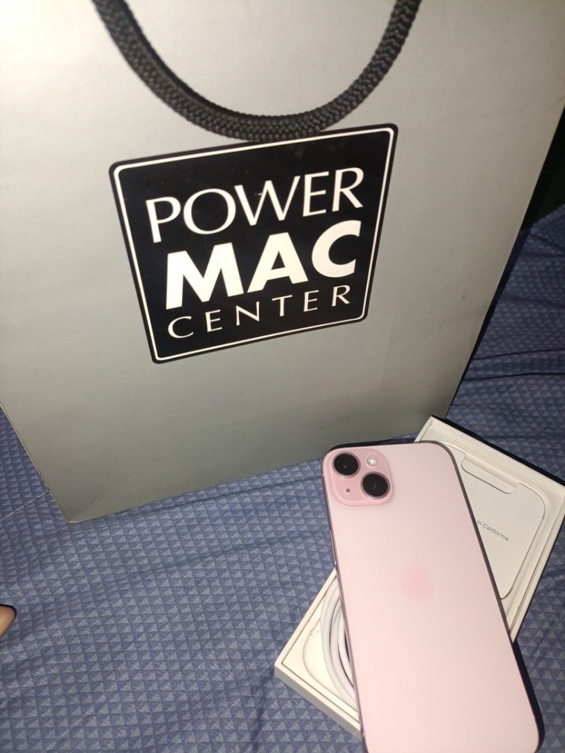 iPhone 15 128GB With Warranty (Category: iPhone 15 Series) located in Manila. Submitted by kayeggz (Listing ID 1459940933, Image 1). Description: iPhone 15 128GB FIXED PRICE ❗️ • 89% Battery Health – Original Battery • Working Face ID • With Warranty • Working True Tone • Any SIM / Factory Unlocked • Unlimited Reset • No History of Repair • Fully Functional • With Box – Same IMEI • Original Apple USB-C Charging Cable • No dents/scratches, like br