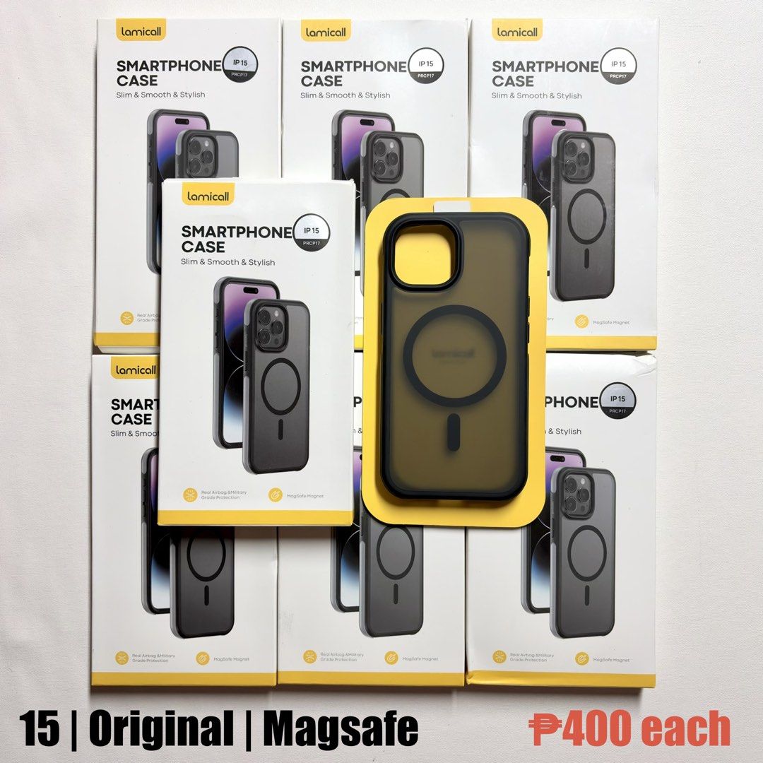 iPhone 15 Branded Cases (Category: Cases & Sleeves) located in Pulilan. Submitted by titolotsky (Listing ID 1433083601, Image 2). Description: iPhone 15 Cases • Authentic • Brand New 📍Tandang Sora Qc 📍We ship nationwide For inquiries: Kindly wait po. I’m currently at work and will be available to respond from 5:00 PM onwards. Thank you for understanding!.
