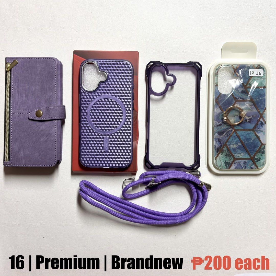 iPhone 16 Branded Cases (Category: Cases & Sleeves) located in Quezon City. Submitted by titolotsky (Listing ID 1460086886, Image 3). Description: iPhone 16 Branded Cases Also available: • Branded Tempered Glass • Branded chargers • iPad Cases • MacBook Cases 📍Tandang sora QC 📍Can ship nationwide with minimal sf. For inquiries: Kindly wait po. I’m currently at work and will be available to respond from 5:00 PM onwards. Thank you for understandi