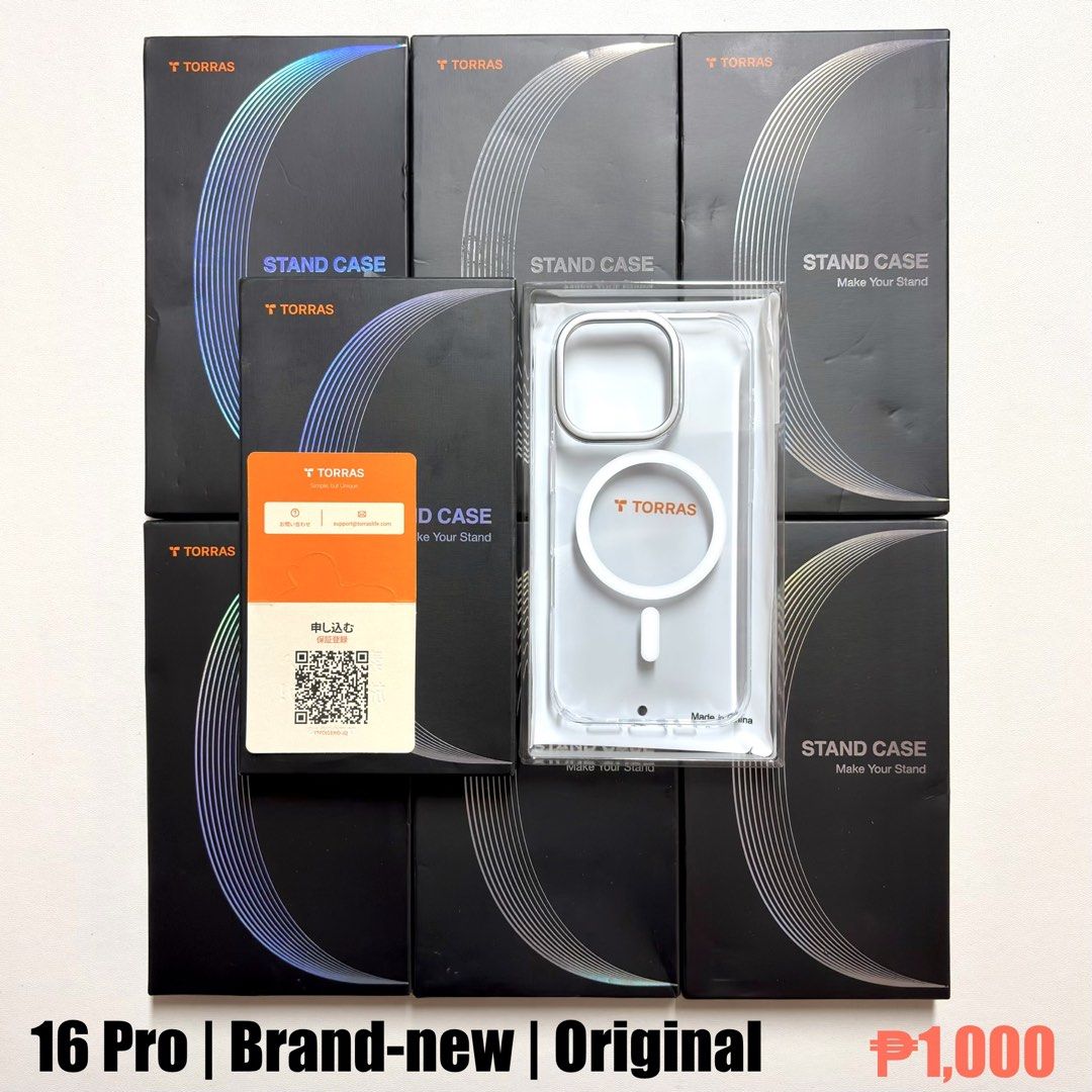 iPhone 16 Pro Branded Cases (Category: Cases & Sleeves) located in Quezon City. Submitted by titolotsky (Listing ID 1460086450, Image 1). Description: iPhone 16 Pro Branded Cases Also available: • Branded Tempered Glass • Branded chargers • iPad Cases • MacBook Cases 📍Tandang sora QC 📍Can ship nationwide with minimal sf. For inquiries: Kindly wait po. I’m currently at work and will be available to respond from 5:00 PM onwards. Thank you for und