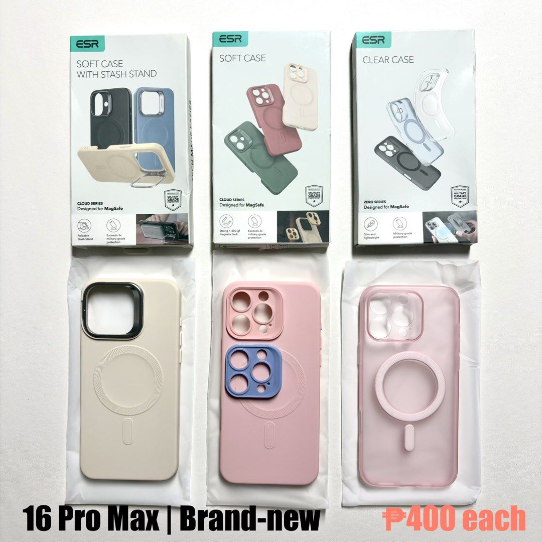 iPhone 16 Pro Max Branded Cases (Category: Cases & Sleeves) located in Quezon City. Submitted by titolotsky (Listing ID 1460086280, Image 2). Description: iPhone 16 Pro Max Branded Cases Also available: • Branded Tempered Glass • Branded chargers • iPad Cases • MacBook Cases 📍Tandang sora QC 📍Can ship nationwide with minimal sf. For inquiries: Kindly wait po. I’m currently at work and will be available to respond from 5:00 PM onwards. Thank you