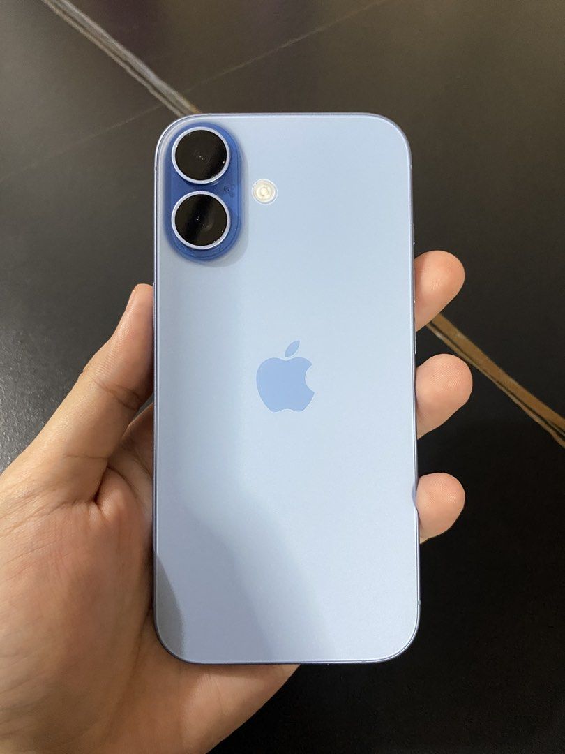 Iphone 17 256gb Mist blue (Category: iPhone 17 Series) located in Rizal. Submitted by gbtamayo (Listing ID 1460099696, Image 1). Description: Iphone 17 Mist blue 256 gb no issue, no repair good as new - super makinis po 94% batt health still under warranty until Janurary 2027 pa pls see pics for reference rfs: mag uupgrade po.