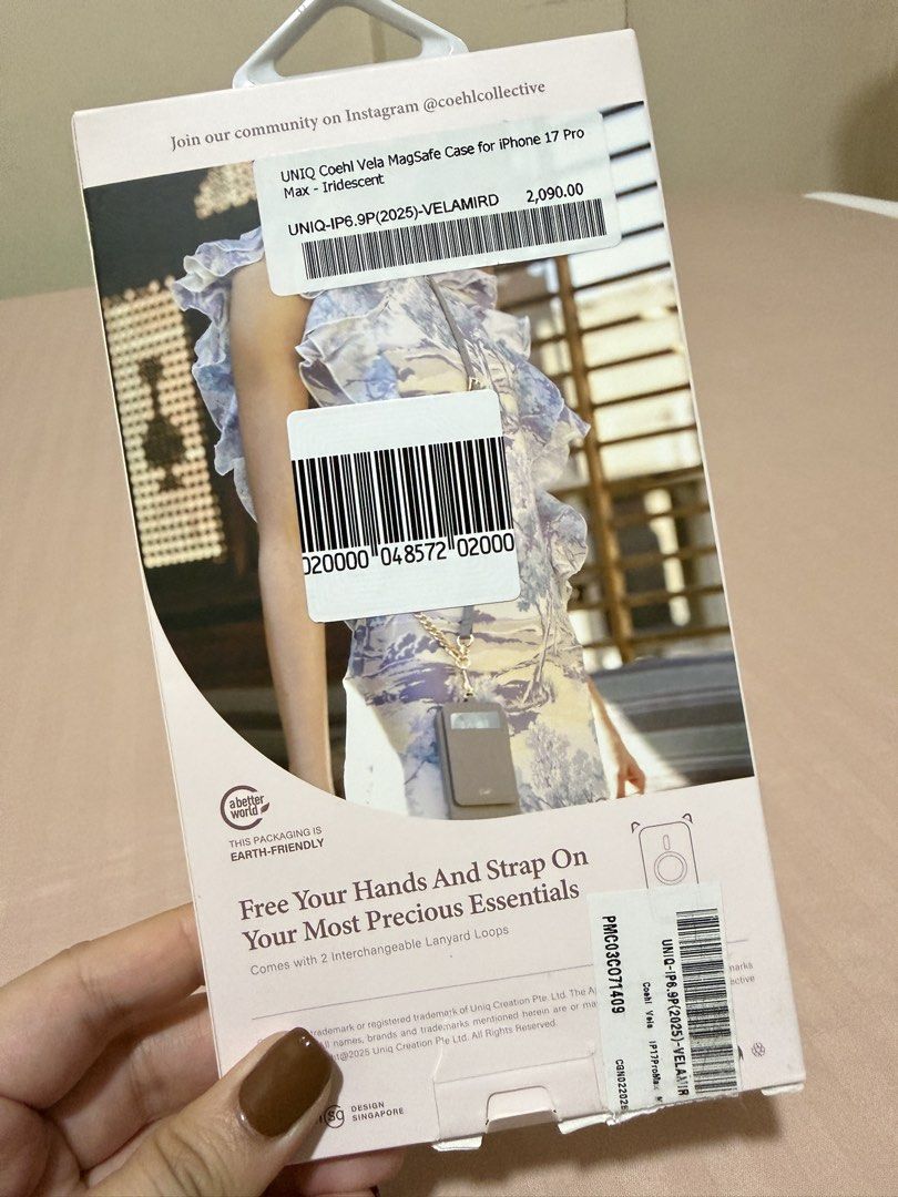 iPhone 17 Pro Max Coehl Case (Category: Cases & Sleeves) located in Quezon City. Submitted by prelovedbybee_ (Listing ID 1459921919, Image 2). Description: Almost new. Coehl Case Orig price: 2,090.