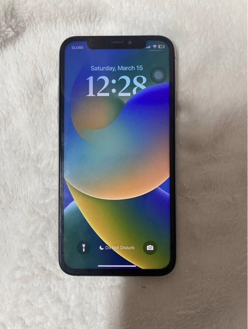 IPHONE X 256GB (Category: iPhone X Series) located in Caloocan City. Submitted by maver2119 (Listing ID 1459996075, Image 3). Description: IPHONE X 256GB no face id and true tone ayaw mapindot ng volume button pero na aadjust naman yung volume sa assistive touch at control center the rest all goods na .